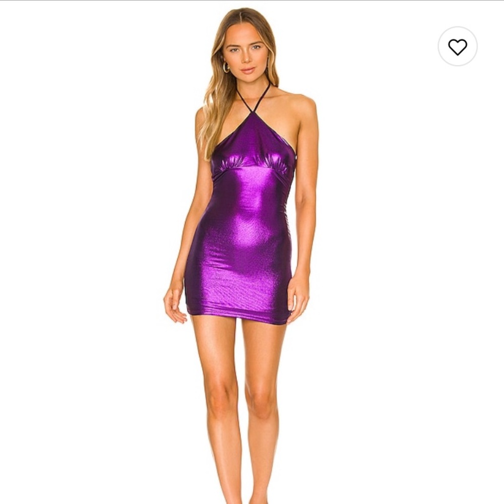 Superdown Amanda Halter Mini Dress, Size Small